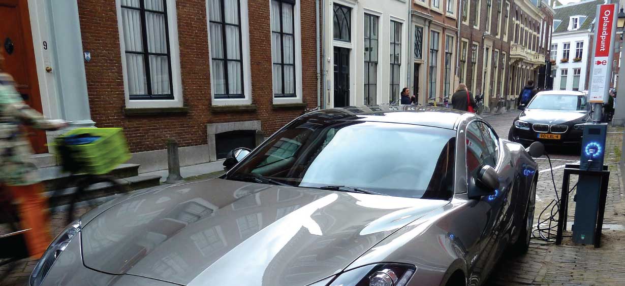 elektrische auto opladen