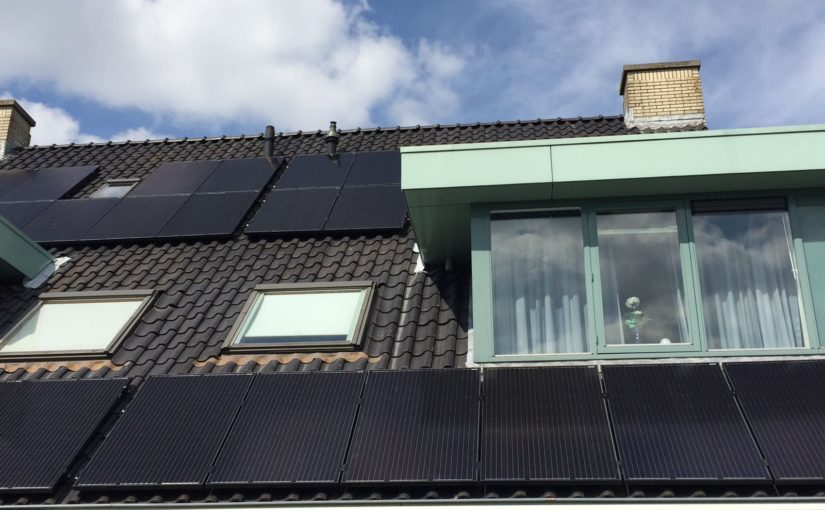 record toename zonnepanelen