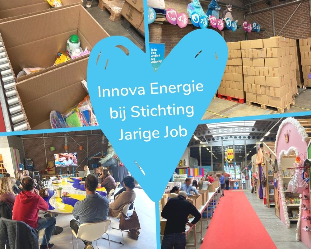 Innova Energie bij Stichting Jarige Job