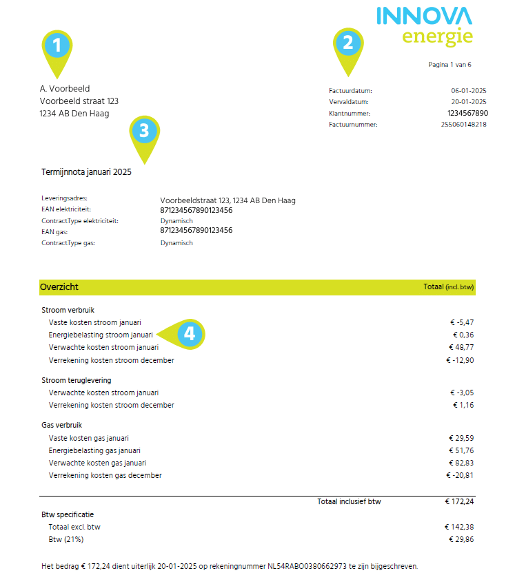 Factuur deel 1