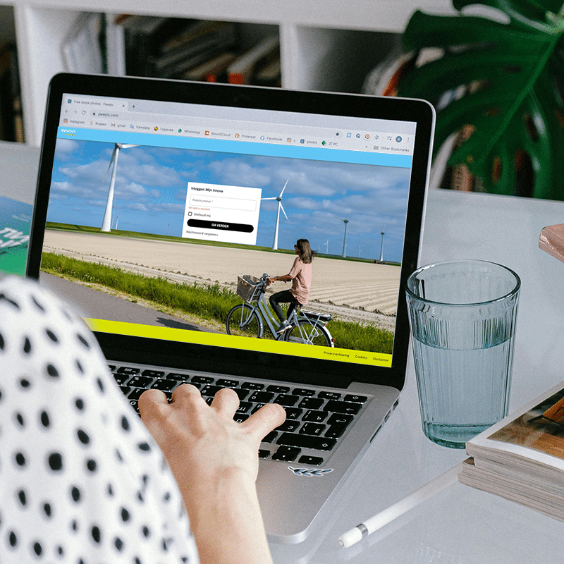 Log in op mijn innova energie