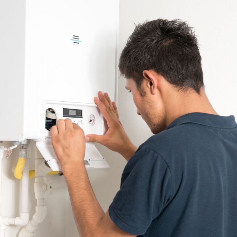cv-ketel temperatuur verlagen lente