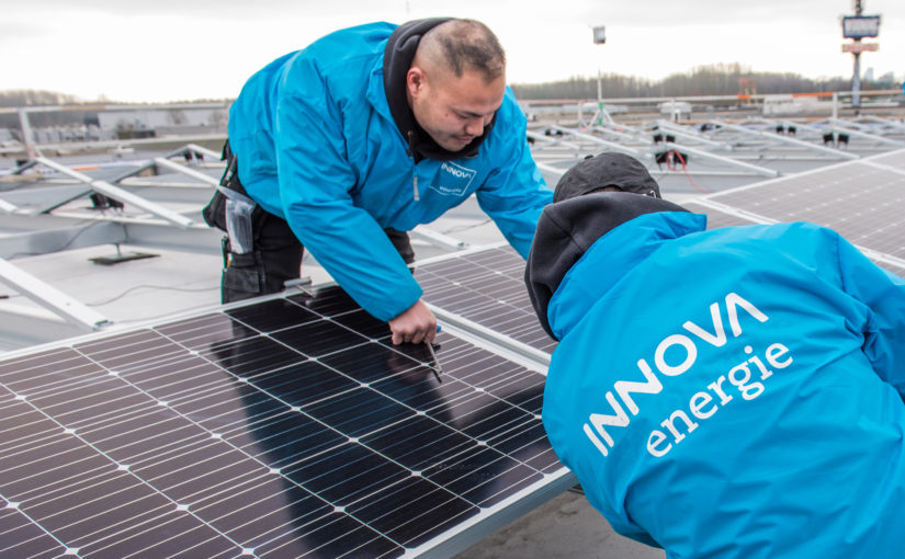 Zonnepanelen innova energie installeren
