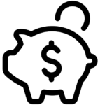 spaarvarken logo besparen